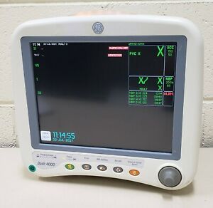 GE Dash 4000 Multi-Parameter Patient Monitor Adult-ICU SW.V 7.2 Multi 19Feb13