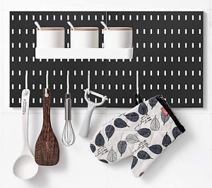 Joybhole Pegboard Combination Kit With Shelf And Hooks No Punching For Garage Ki