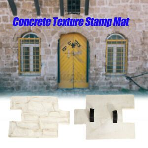 Slate Seamless Texture Polyurethane Stone Stamp Mat Concrete Cement Wall Mat K