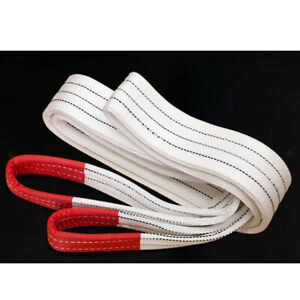 Tow Strap Lifting Slings with Reinforced Loops 3.3-13ft Vehicle Recovery Rope
