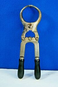 Vtg BURDIZZO Bull Castrator Farm Tool Veterinary Cattle Made Italy PATENT 312160