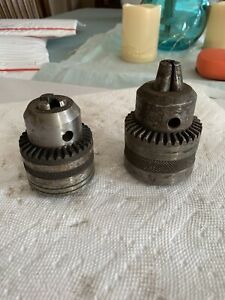 Set Of 2 Drill Chucks, Cushman And Kawasaki