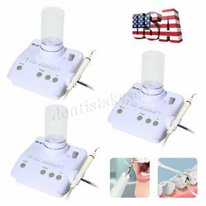 1-3sets Dental Ultrasonic Piezo Scaler Handpiece 2Bottle 5*Tips fit Cavitron EMS