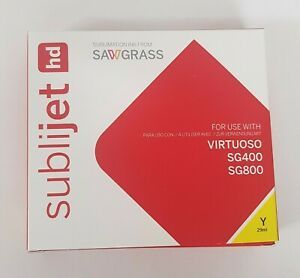 Sawgrass Sublijet HD Yellow Ink Cartridge for SG400/SG800 Virtuoso Printer USA