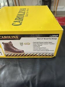 Carolina Boots Size 10 Classic 6” Pillow Footbed