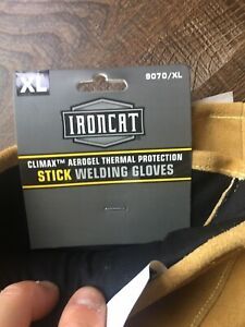 Ironcat 9070XL Climax Aerogel Stick Welding Gloves NWT
