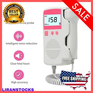 Heart Rate Monitor Home Pregnancy Baby Fetal Sound Heart Rate Detector Display