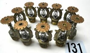 10X TYCO TY5211 165F Pendent Sprinkler Head in Brass P/N 501121165 10Pack / $85