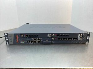 Avaya G430 Module AVA-G430EM200(A) Rack Mountable CPU MM710B &amp; MM711       MBP