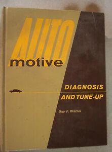 Vintage 1969 Automotive Diagnosis and tune-up book
