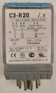RELECO RELAY 11 PIN C3-R20 DC 120V