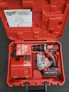 Milwaukee 2607-22CT M18 1/2” Compact Hammer Drill/Driver Kit - New!