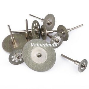 Diamond Hole Sawing Wheel Blade Cutting Off Discs 2.35mm Mandrel Rotary Polish