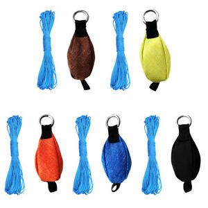 MagiDealMagiDeal 250g Stainless Steel Throw Weight Bag &amp; Throw Line for Tree