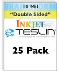 Inkjet Teslin Synthetic Paper - 25 Sheets