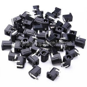 50PCS 5.5x2.1 DC-005 Electrical Jack Socket Power Outlet Audio Video Connector