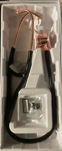 MDF  Classic Cardiology l Dual Stethoscope, Rose Gold / Black NEW In Open Box
