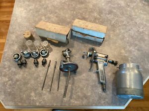 Vintage Paint Spray Gun BINKS MFG CO THOR Model 7 plus Parts