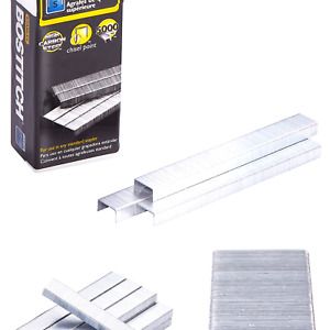 Bostitch Premium Standard Staples in Clear Plastic Box, 1/4 Inch Leg, 5,000 P...