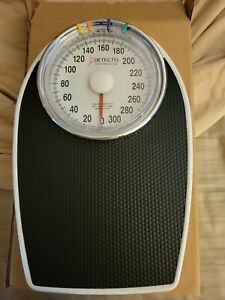 Detecto Large Dial Floor Scale D1130 Max 300lbs