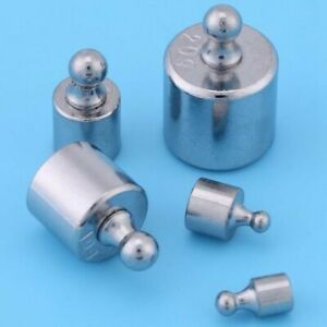 5pcs/set 1g 2g 5g 10g 20g Calibration Weights Digital Scale Balance Silver