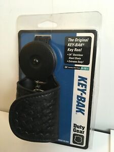 NIP Key-Bak Key Silencer Reel Duty Gear 24” USA MADE - FREE SHIPPING