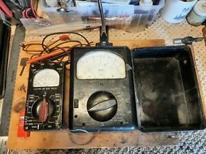 Vintage Triplett Volt Ohm Meters - PARTS ONLY