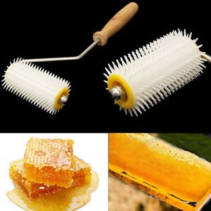Uncapping Extracting Needle Roller Bee Honey Comb Collecting Beekeeping Tools