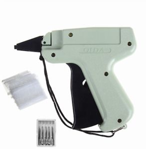 Clothes Garment Price Label Tagging Tag Gun 1000 Barbs + 5 Needles Marking DIY