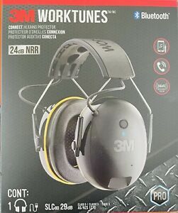 3M WorkTunes Wireless Hearing Protector With Bluetooth Technology
