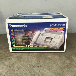 Panasonic KX-FHD331 Compact Plain Paper Fax Copier and Telephone System NEW