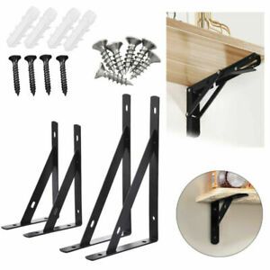Rustic Heavy Duty Shelf Brackets Scaffold Industrial Handmade Steel Metal Hot