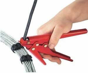 2.4-9mm HEAVY DUTY CABLE ZIP TIES AUTOMATIC TENSION CUTOFF GUN TOOL