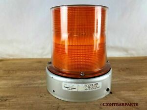 Federal Signal Amber Light Beacon - Model 951 - 12-48 VDC - Snow Plow - Towing