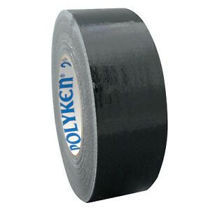 Multi-Purpose Duct Tapes, Black, 2 in X 60 Yd X 12 Mil