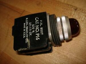 Allen Bradley 800T P16 120VAC Red Pilot Indicator Light