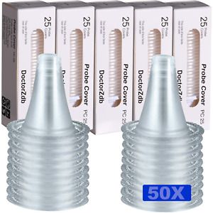 50 piece Disposable Digital Ear Thermometer Probe Covers for Thermoscan Pro seri