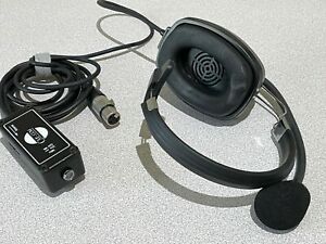 Clear-Com Intercom System Cue-Com SMQ-1 Single-Ear Headset and Beltpack
