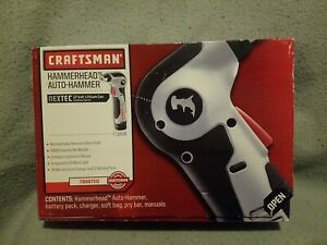 Craftsman Hammerhead Auto-Hammer Kit - 911818 12 Volt Lithium-Ion, New Unopened