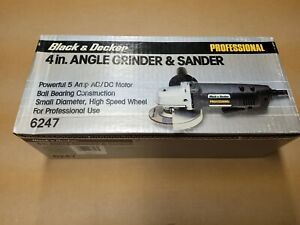 Black &amp; Decker Professional 4&#034; angle grinder and sander