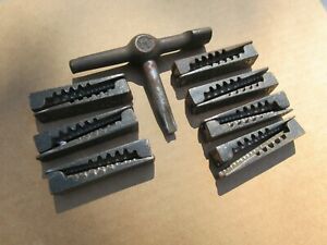 ( 7 ) Sets Letterpress Challenge 2 3/4&#034; Wedge Style Quoins w/Key    G37