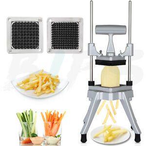 1/4&#034; French Fry Cutter Vegetable Chopper  Onion Tomato  Slicer Commercial