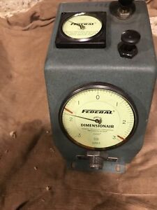 MAHR FEDERAL DIMENSIONAIR AIR GAGE D-2500.  Gently Used Overstock 1250:1 .0001”