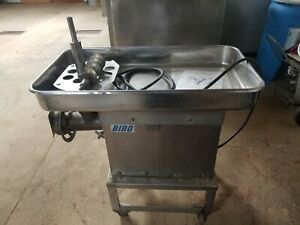 Meat Grinder Biro 3 HP and Commercial Sausage maker 230 V / 3 phase