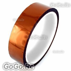 24mm 2.4cm x 30M Kapton Tape High Temperature Heat Resistant Polyimide (F019-24)
