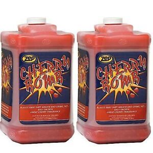 ZEP CHERRY BOMB HAND CLEANER 2 GALLON CASE Pro Trusted Vermont Tool Company