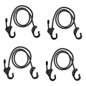 Adjustable Bungee Cord with Hooks Heavy Duty,UV Resistant8 Inch Length-Piece 4