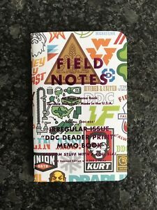 Field Notes Single Notebook Irregular Issue “ DDC Deader Print “ PME 