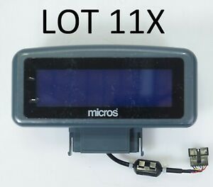Lot 11x New Open Box Micros WS5 Integrated LCD Rear Display 400801001