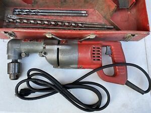 Milwaukee Heavy-Duty Reversible 1/2&#034; D-Handle Right Angle Drill Model 1001-1